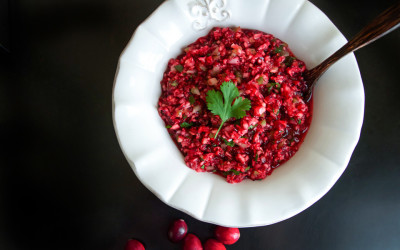 Cranberry Salsa with Lime