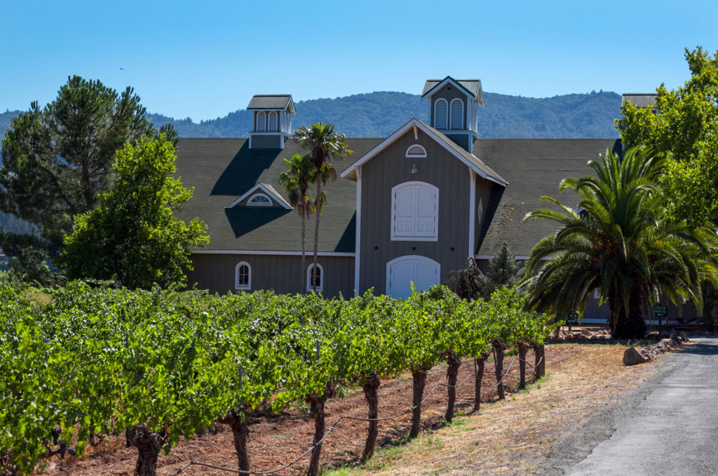 Corison Winery Entrance