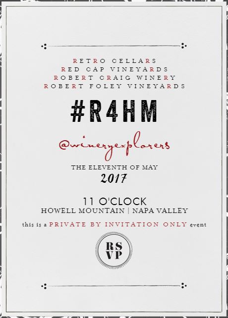 #R4HM Winery Explorers